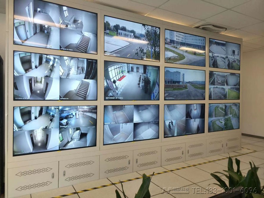 玉林高清视频监控拼接屏安装